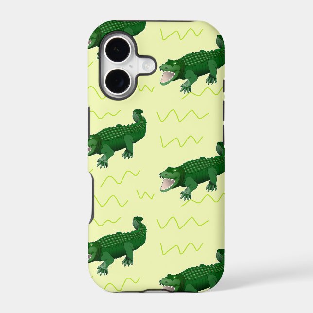Alligator on yellow (Back)