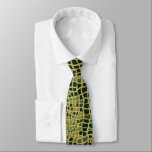 Alligator Pattern Tie<br><div class="desc">Custom tie by JoSunshine,  copyright 2019.</div>