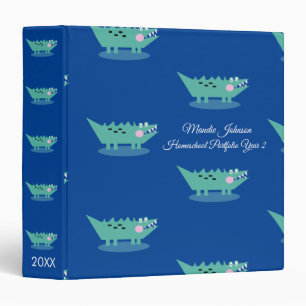 Alligator Planner Homeschool Portfolio Binder