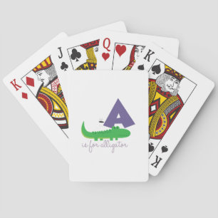 Alligator Playing Cards