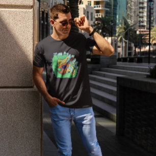 Alligator Playing Guitar   T-Shirt