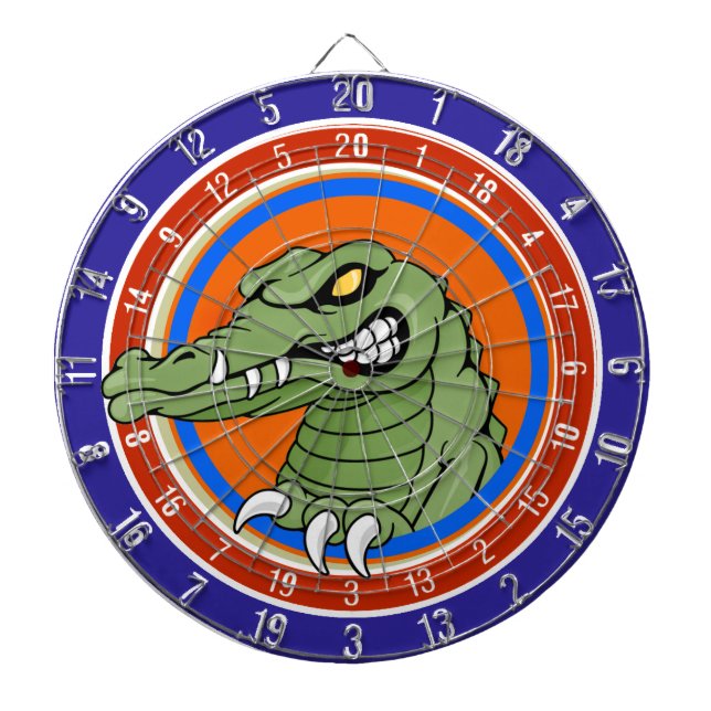 Alligator Reptile Dart Board (Front)