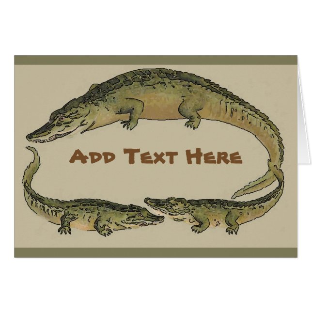 Alligator Round Up (Front Horizontal)