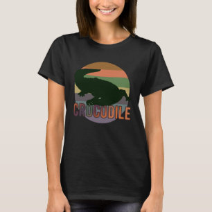Alligator Safari Animal  for Vintage Crocodile T-Shirt
