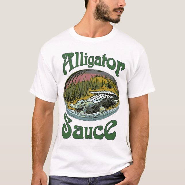 Alligator Sauce Logo T-Shirt (Front)