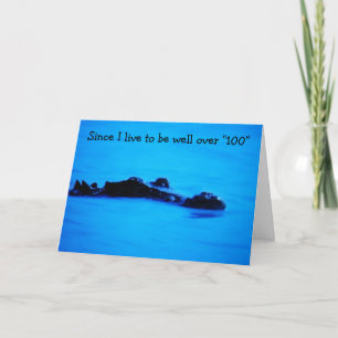 ALLIGATOR SAY HAPPY 50TH BIRTHDAY CARD