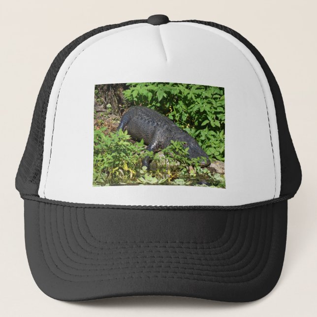 Alligator Silver River Trucker Hat (Front)