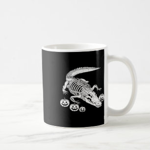 Alligator Skeleton Birthday Halloween Mens Womens Coffee Mug