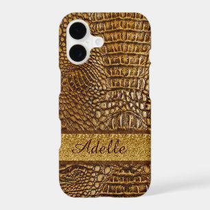 Alligator Skin iPhone 7 Case Custom Mobogram