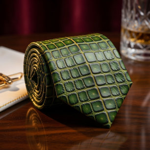 Alligator Skin  Tie