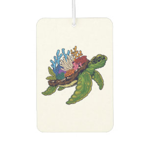 Alligator Snapping Red-Eared Slider Tortoise Air Freshener