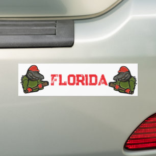 ALLIGATOR TRUMP 2025 BUMPER STICKER