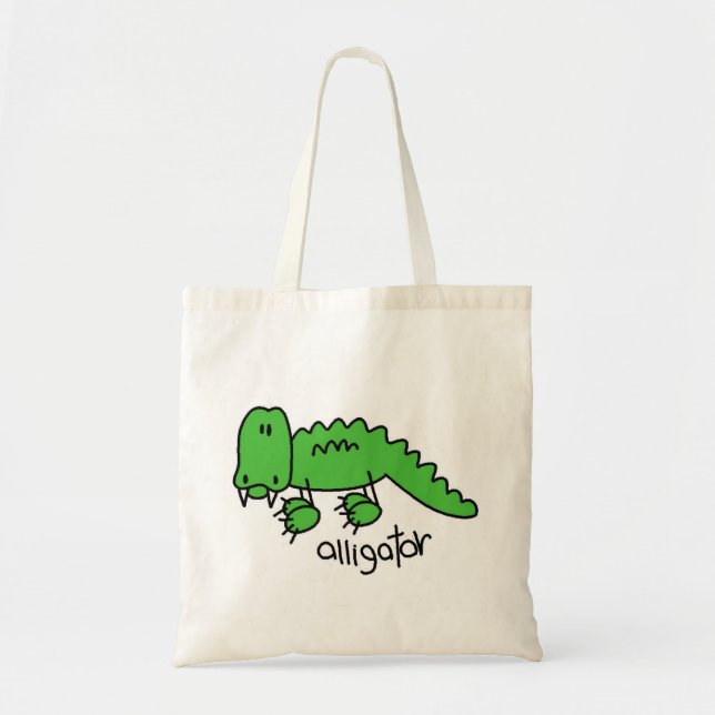 Alligator Tshirts and Gifts Tote Bag (Front)