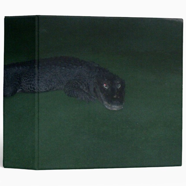 Alligator ~ What's in the Dark? Binder (Front/Spine)