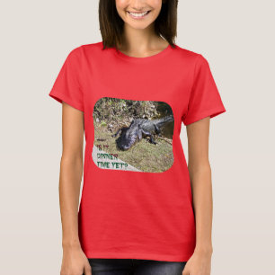 Alligator Wondering About Dinner in the Everglades T-Shirt