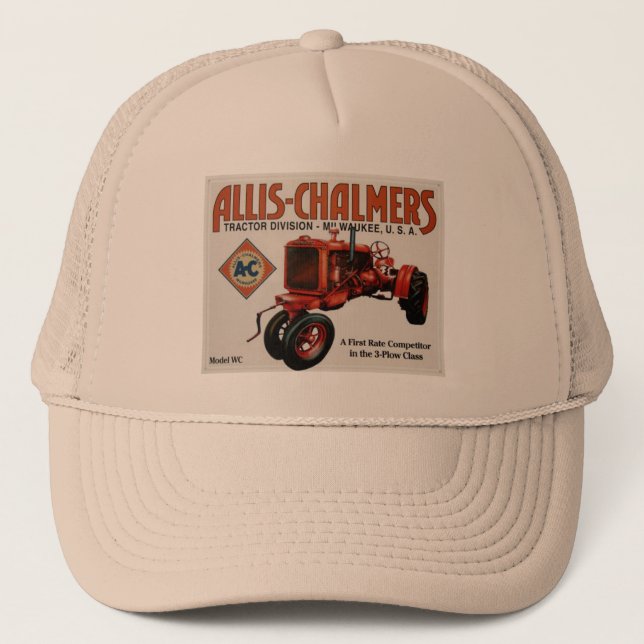 Allis Chalmers, Tractors Trucker Hat (Front)