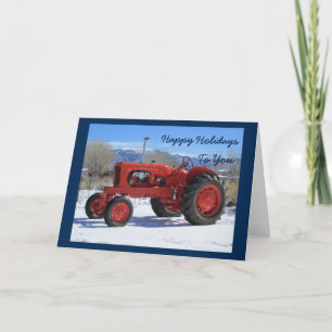 Allis Chalmers WD45 carte de voeux de 1955
