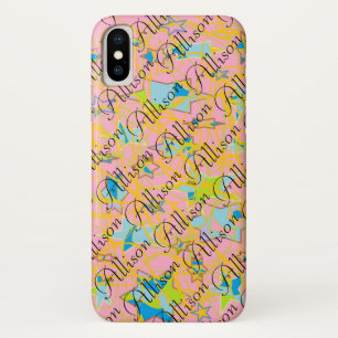 Allison from Orphan Black,abstract art repeat call Case-Mate iPhone Case