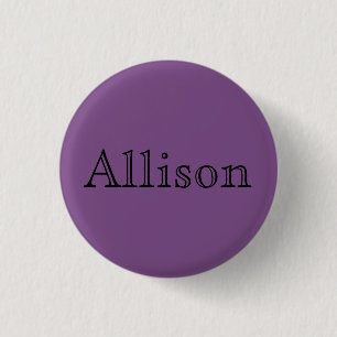 Allison from Orphan Black TVshow 1 Inch Round Button