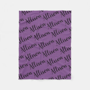 Allison name Orphan Black character Fleece Blanket