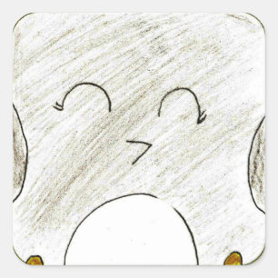 Allison: Square Sticker