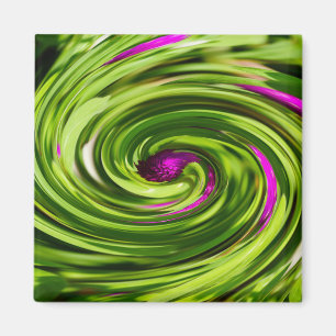 Allium Abstract Magnet