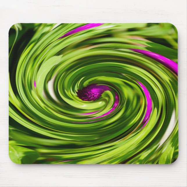 Allium Abstract Mouse Pad (Front)