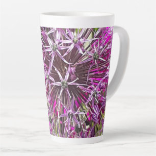 Allium & Summer Flowers  Latte Mug