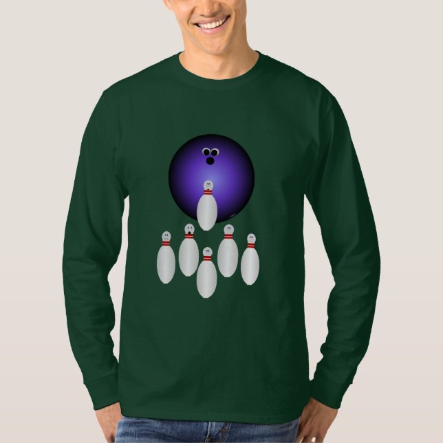Allons au Bowling Tshirt (Devant)