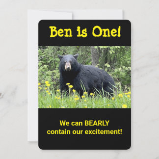 Allons au zoo animal sauvage d'abord Invitation an