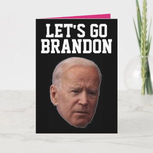 ALLONS BRANDON BIDEN CARTES D'ANNIVERSAIRE