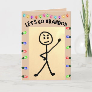 ALLONS BRANDON - Cartes de Noël drôles
