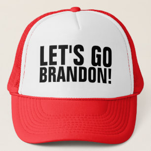ALLONS BRANDON ! CASQUETTE DE BASEBALL