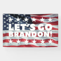 ALLONS BRANDON ! [Police 1] Bannière de vinyle