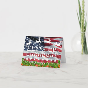 ALLONS BRANDON ! [Police 4] Carte de Noël