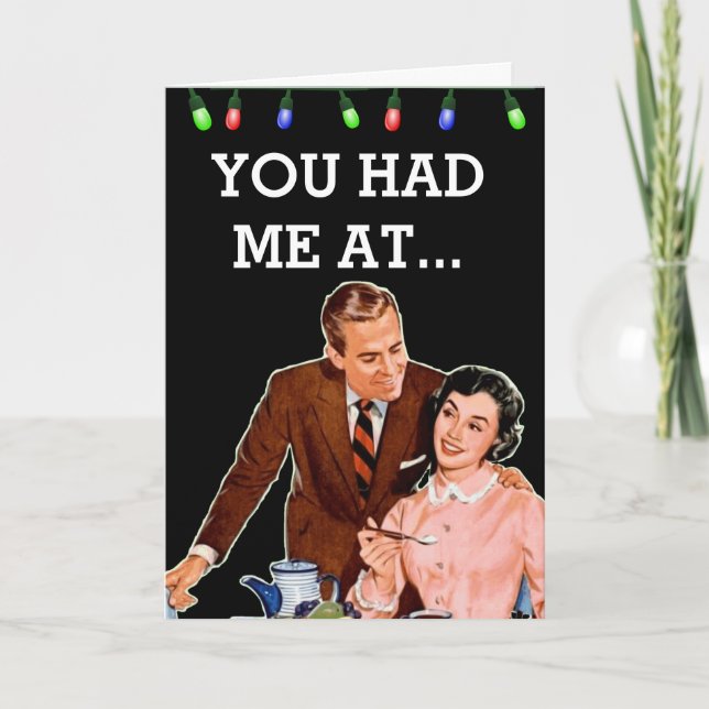 ALLONS LES CARTES DE NOËL ROMANTIQUES BRANDON (Devant)