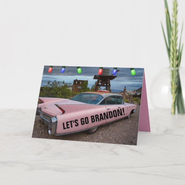 ALLONS-Y BRANDON ! CARTES DE NOËL CADDY ROSE (Devant)