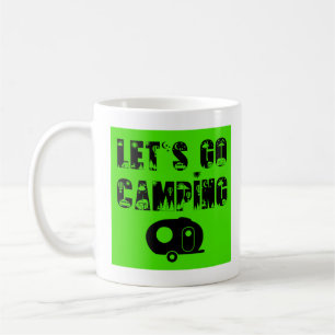 Allons-y Camping - Mug de café à l'oeuf en fibre d