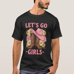 Allons-y Les Filles T-Shirts Rétro Rodéo Amour Occ