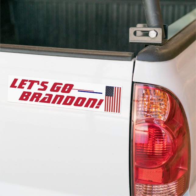 Allons-y Sticker Brandon Bumper (Sur camion)