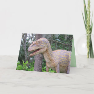 Allosaurus - Dinosaur Greeting Card