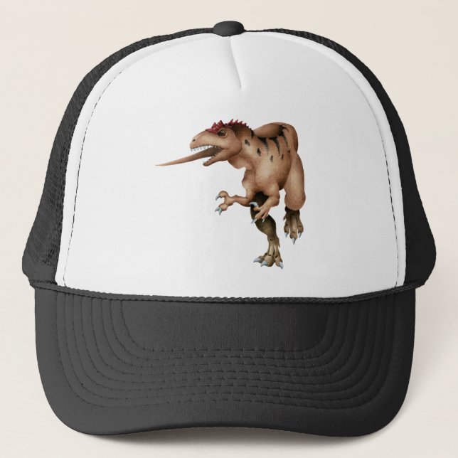 Allosaurus Trucker Hat (Front)