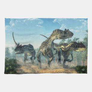Allosauruses Kitchen Towel