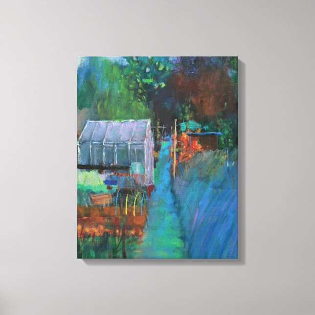 Allotment Canvas Print (Front)
