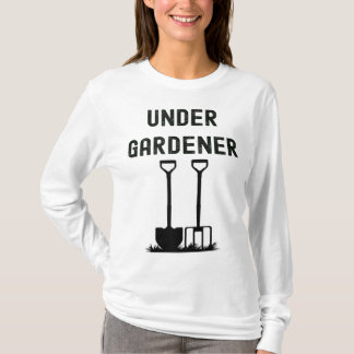 Allotment Gardener Head Under Gardener Gardening T-Shirt