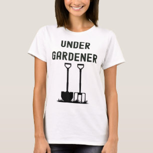 Allotment Gardener Head Under Gardener Gardening T-Shirt