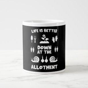 Allotment Gardening Large Coffee Mug