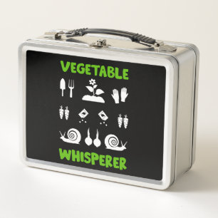 Allotment Gardening Metal Lunch Box