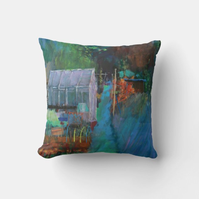 Allotment Throw Pillow (Front)