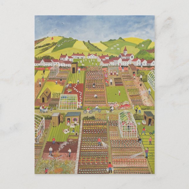 Allotments 2 postcard (Front)